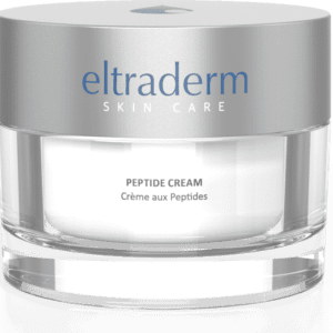 Peptide Cream in a white container